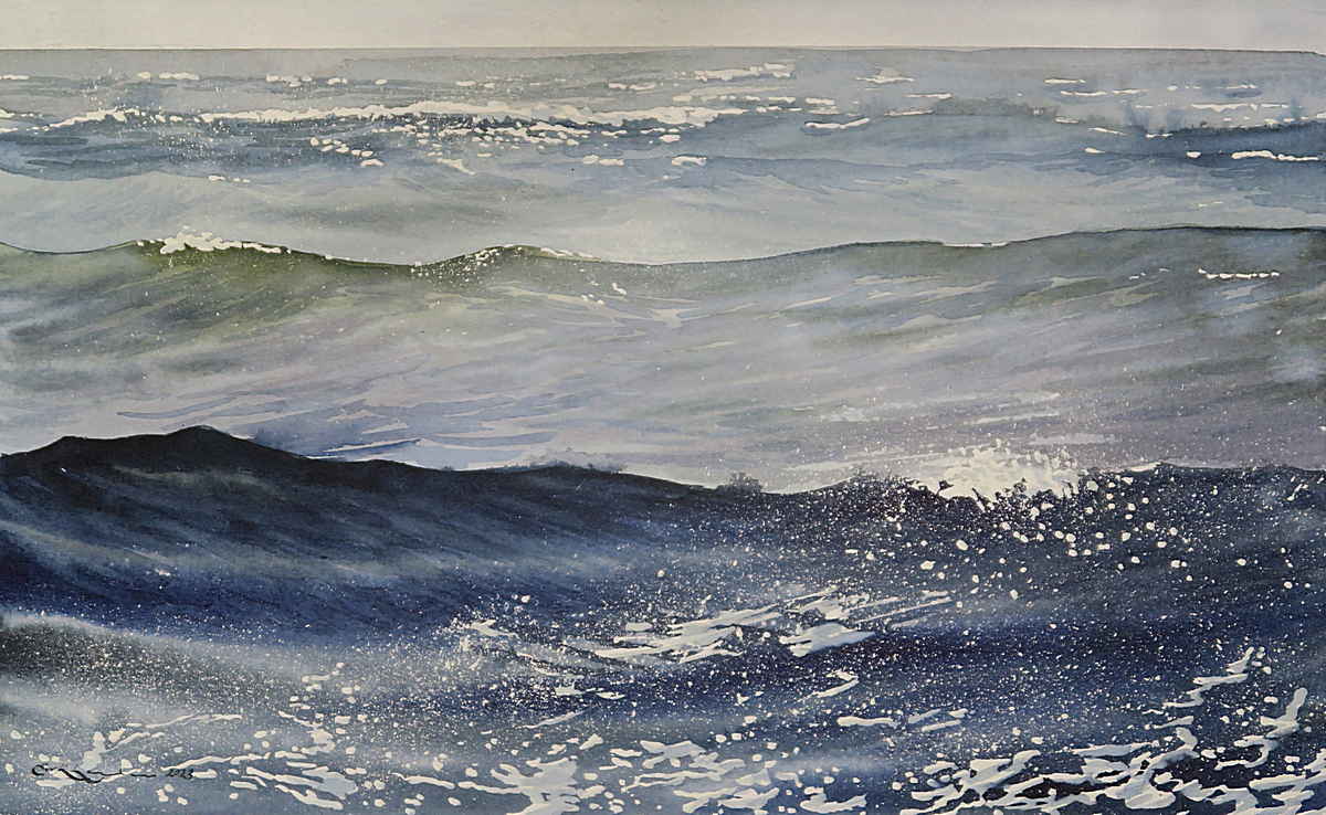 The sea